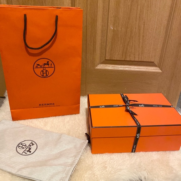Hermes Party Supplies Authentic Hermes Gift Packing Set Poshmark